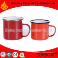 New Design Sunboat Esmalte Caneca de Alta Qualidade Impresso Utensílios de Cozinha